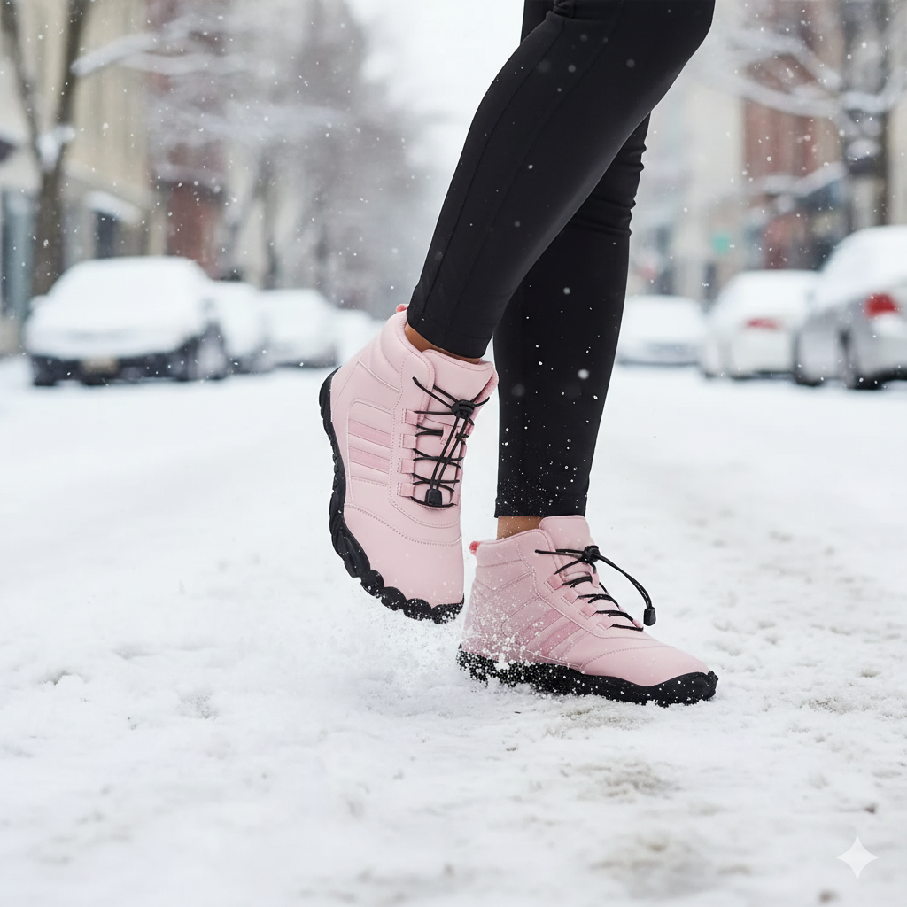 Talvipaljasjalkakengät | Pink Unisex - Image 2